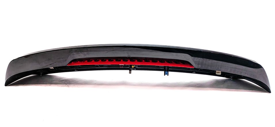 Thumbnail 2: 13-19 MERCEDES GL GLS (W166 X166) REAR TRUNK UPPER SPOILER WING TRIM (Black)