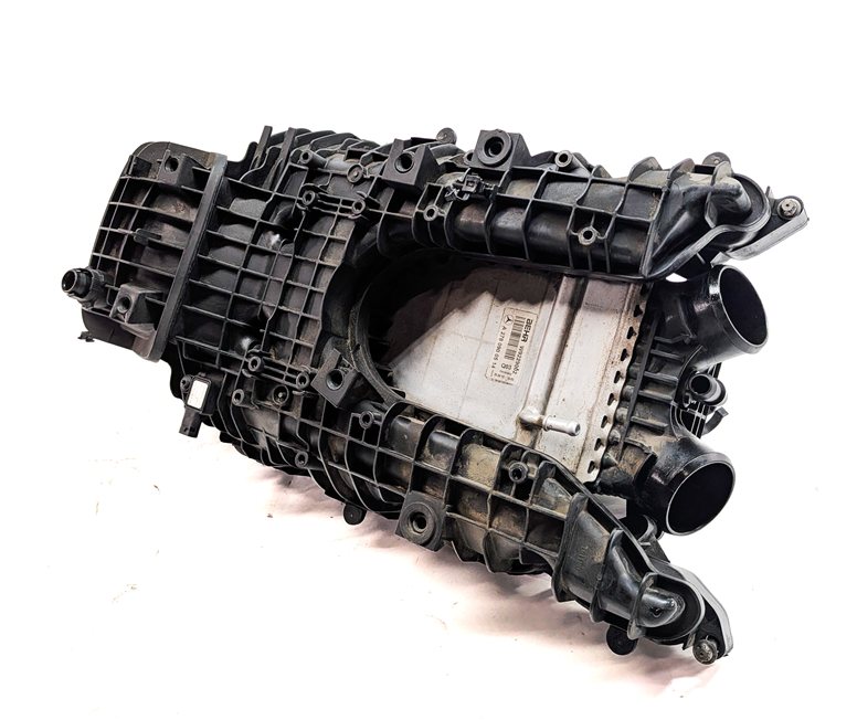 Thumbnail 5: 11-20 MERCEDES E GL ML S W212 W166 W221 X166 4.6L INTAKE MANIFOLD w/ INTERCOOLER