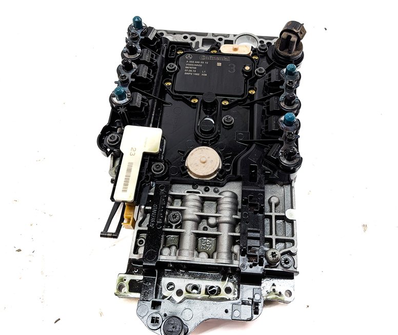Thumbnail 2: 13 MERCEDES GL ML W166 X166 722.9 AUTO TRANSMISSION VALVE BODY w/CONDUCTOR PLATE