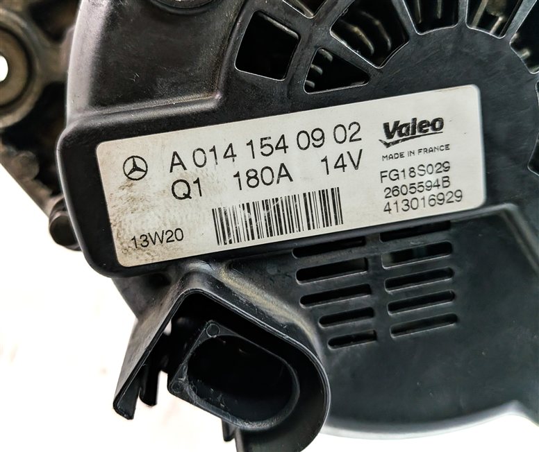 Thumbnail 7: 11-18 MERCEDES CL CLS E GL ML S (C216 W212 W166 X166 C218) V8 180 AMP ALTERNATOR