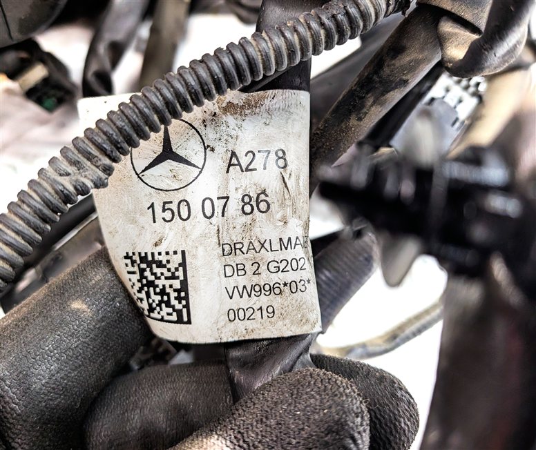 Thumbnail 19: 2013 MERCEDES GL550 (X166) 4.6L (278.928) ENGINE MOTOR WIRE WIRING HARNESS LOOM