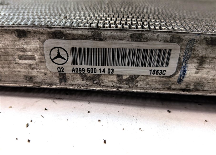 Thumbnail 9: 2013 MERCEDES GL550 (X166) 4.6L 278.928 ENGINE AUXILIARY WATER COOLANT RADIATOR
