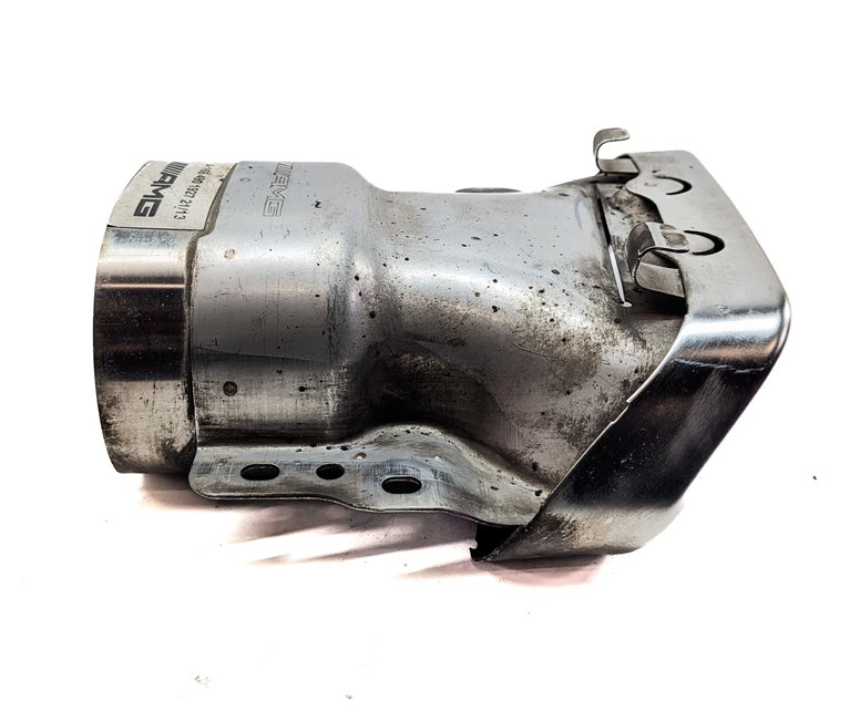 Thumbnail 6: 13-19 MERCEDES GL GLS ML (X166) 4.6L REAR LEFT & RIGHT MUFFLER EXHAUST TIP SET 2