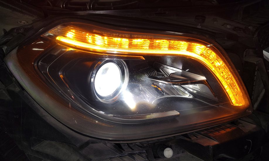 Thumbnail 2: 2013-2016 MERCEDES GL350 GL450 GL550 (X166) RIGHT XENON HID HEADLIGHT LIGHT LAMP