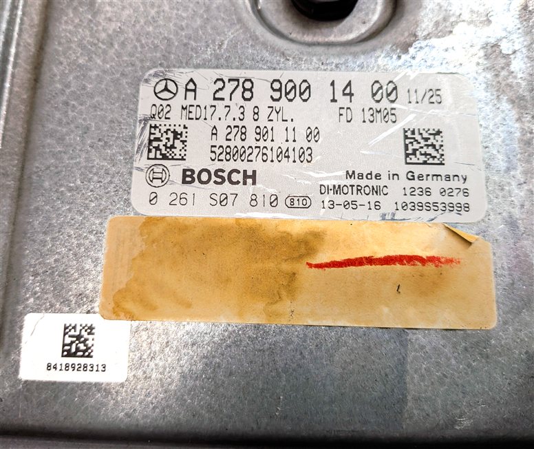 Thumbnail 7: 2013 MERCEDES GL450 GL550 GL63 ML550 ML63 (X166) 4.6L M278 ENGINE CONTROL MODULE