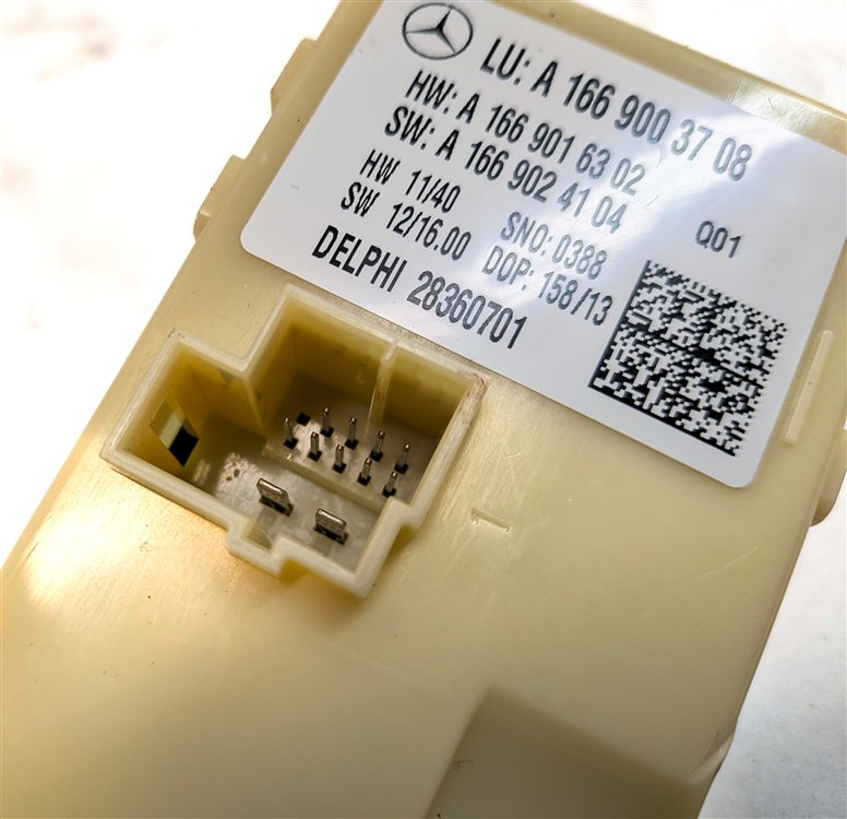 Thumbnail 5: 12-16 MERCEDES GL ML CLASS (W166 X166) REAR TRUNK LIFT LIFTGATE CONTROL MODULE