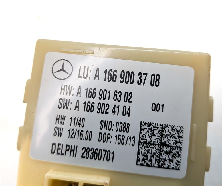 Thumbnail 6: 12-16 MERCEDES GL ML CLASS (W166 X166) REAR TRUNK LIFT LIFTGATE CONTROL MODULE