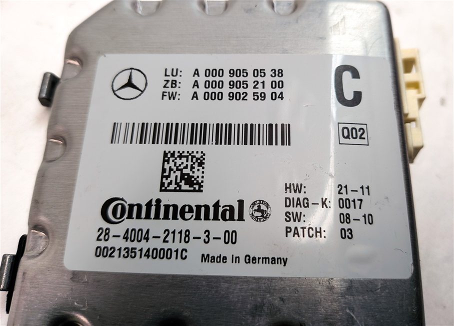 Thumbnail 7: 2013-2014 MERCEDES GL ML (W166 X166) FRONT WINDSHIELD LANE KEEP ADAS CAMERA