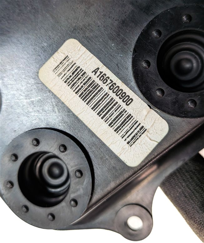 Thumbnail 13: 13-15 MERCEDES GL CLASS (X166) REAR LEFT LOCK LATCH ACTUATOR w/ SOFT CLOSE MOTOR