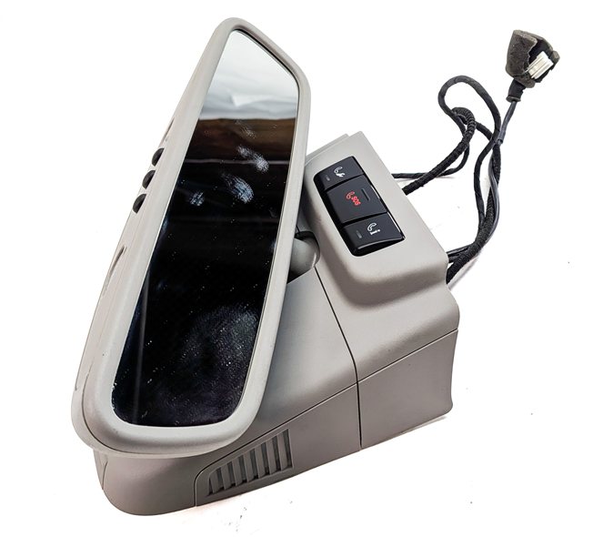 12-16 MERCEDES GL ML CLASS (W166 X166) AUTODIM HOMELINK REARVIEW MIRROR (Gray)