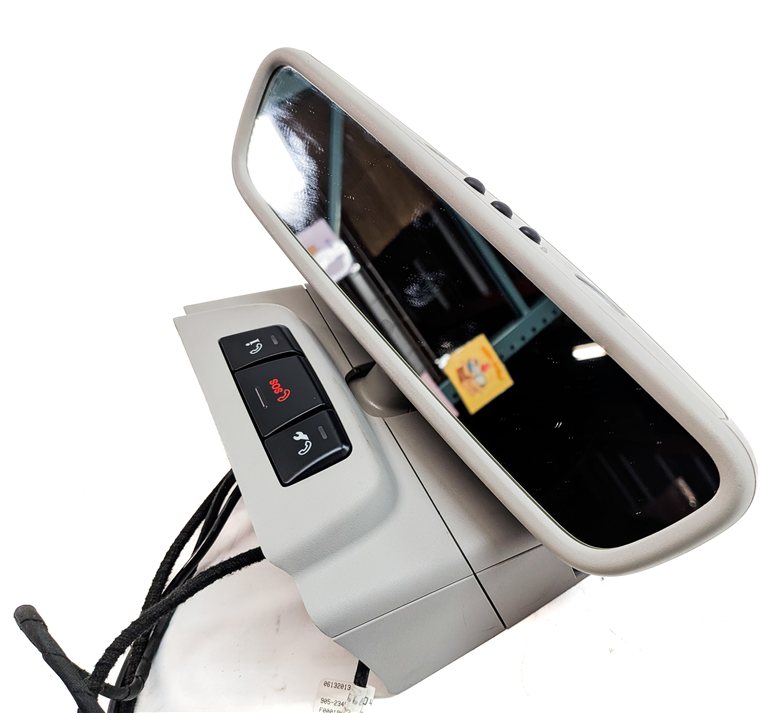Thumbnail 3: 12-16 MERCEDES GL ML CLASS (W166 X166) AUTODIM HOMELINK REARVIEW MIRROR (Gray)