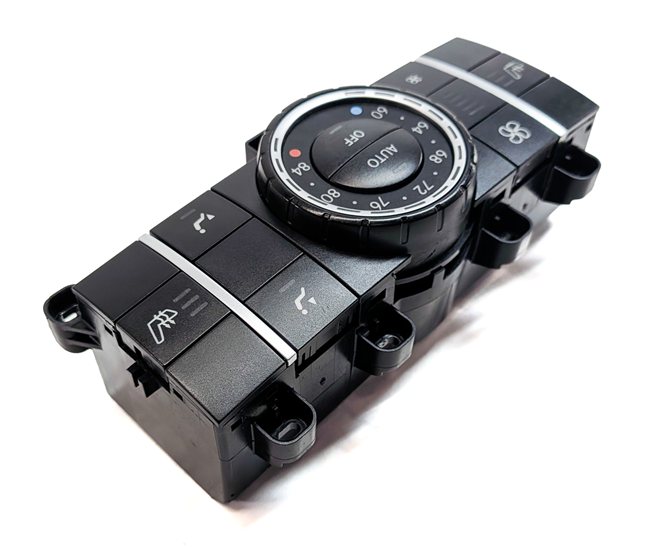 Thumbnail 4: 12-13 GL ML (W166 X166) REAR A/C HEATER TEMPERATURE CLIMATE CONTROL PANEL