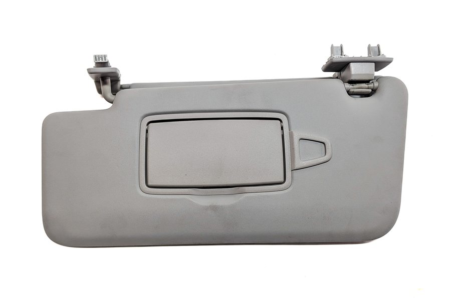Thumbnail 3: 2013-2019 MERCEDES GL350 GL450 GL550 GLS (W166 X166) FRONT SUNVISOR SET (Gray)