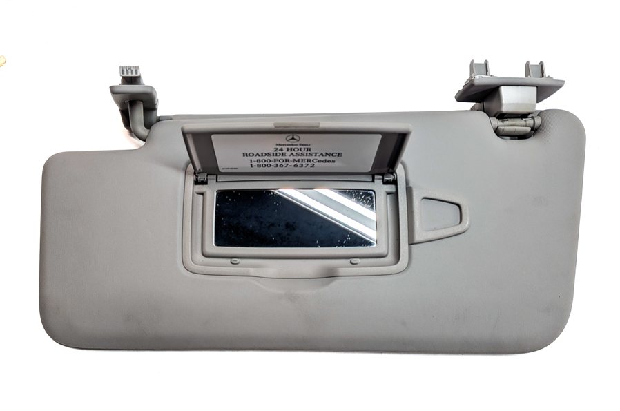 Thumbnail 4: 2013-2019 MERCEDES GL350 GL450 GL550 GLS (W166 X166) FRONT SUNVISOR SET (Gray)