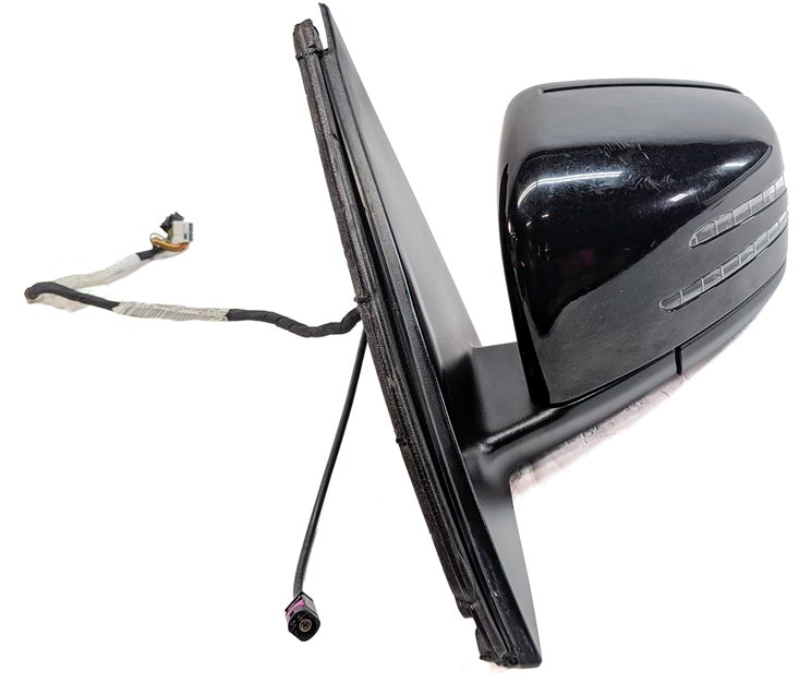 Thumbnail 4: 2013-2016 MERCEDES GL (X166) LEFT DRIVER DOOR MIRROR MEM AUTODIM CAMERA (Black)