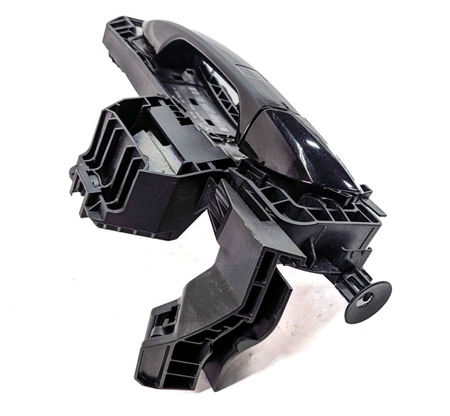 Thumbnail 4: 13-16 MERCEDES GL350 GL450 GL550 ML350 REAR LEFT KEYLESS DOOR HANDLE (Black)