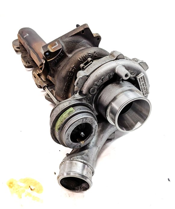Thumbnail 4: 11-20 MERCEDES E GL ML S SL CLS C216 W212 W166 W222 X166 4.6L LEFT TURBOCHARGER