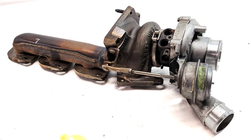 Thumbnail 5: 11-20 MERCEDES E GL ML S SL CLS C216 W212 W166 W222 X166 4.6L LEFT TURBOCHARGER