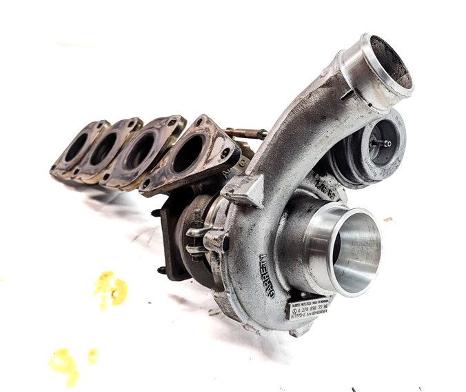 Thumbnail 7: 11-20 MERCEDES E GL ML S SL CLS C216 W212 W166 W222 X166 4.6L LEFT TURBOCHARGER
