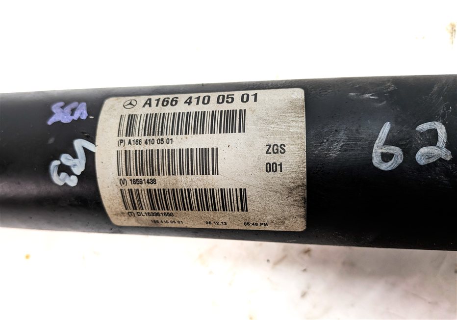 Thumbnail 6: 12-15 MERCEDES ML GL AMG (W166 X166) FRONT DRIVESHAFT DRIVELINE DRIVE LINE SHAFT