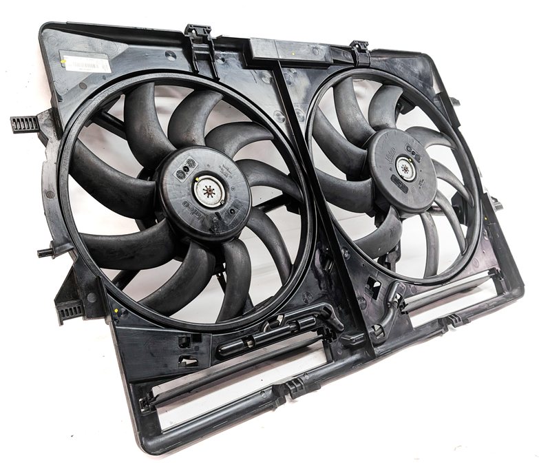 09-17 AUDI A4 A5 Q5 S4 (B8 8T 8R) 2.0L 3.0L 3.2L RADIATOR COOLING FAN w/ SHROUD