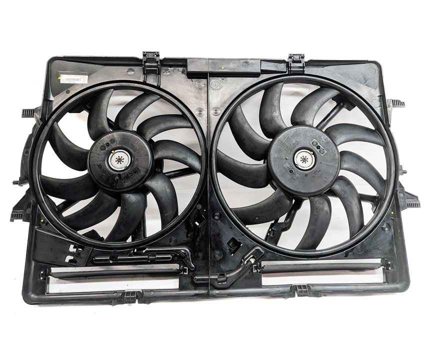 Thumbnail 2: 09-17 AUDI A4 A5 Q5 S4 (B8 8T 8R) 2.0L 3.0L 3.2L RADIATOR COOLING FAN w/ SHROUD
