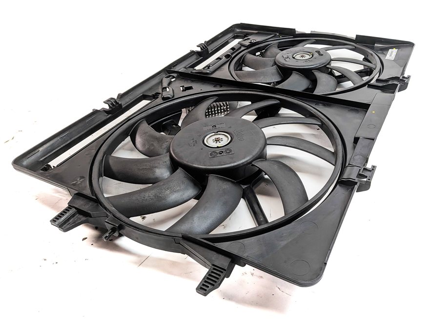 Thumbnail 4: 09-17 AUDI A4 A5 Q5 S4 (B8 8T 8R) 2.0L 3.0L 3.2L RADIATOR COOLING FAN w/ SHROUD