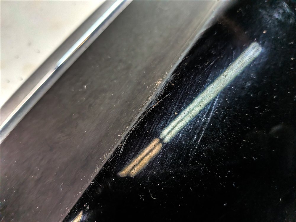 Thumbnail 11: 13-17 AUDI Q5 (B8 8R) REAR LEFT DOOR EXTERIOR LOWER MOULDING RUNNER TRIM (Black)