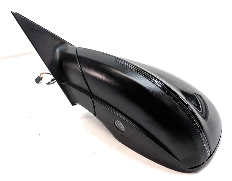 Thumbnail 6: 2009-2014 AUDI Q5 (B8 8R) LEFT FRONT DRIVER HEATED DOOR MIRROR (Black)