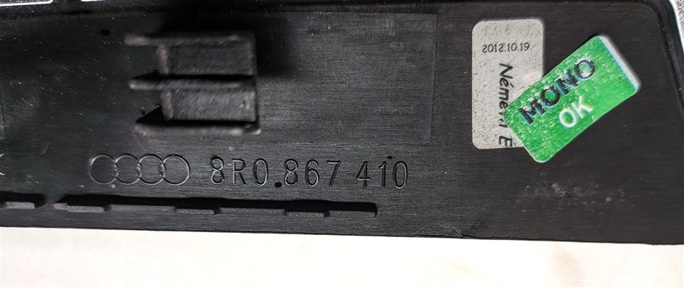 Thumbnail 11: 2013 AUDI Q5 (B8 8R) INTERIOR DASH CENTER CONSOLE DOOR WOOD TRIM SET/6 (Walnut)