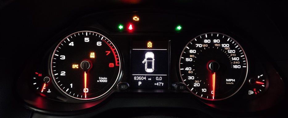 Thumbnail 2: 13 AUDI Q5 (B8 8R) 2.0L (CPMA) SPEEDOMETER ECM BCM IMMOBILIZER MODULE KEY SET/9