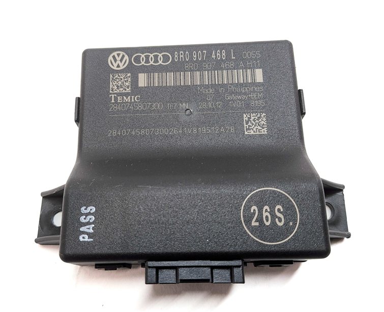 Thumbnail 3: 13 AUDI Q5 (B8 8R) 2.0L (CPMA) SPEEDOMETER ECM BCM IMMOBILIZER MODULE KEY SET/9