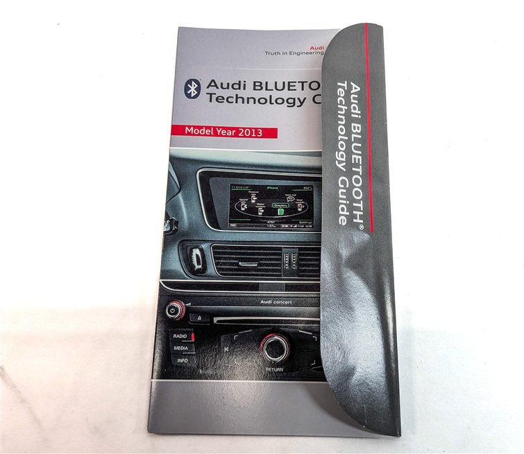 Thumbnail 2: 2013 AUDI Q5 (B8 8R) 2.0L (CPMA) ENGINE OWNER'S MANUAL BOOKLET SET/6 w/CASE