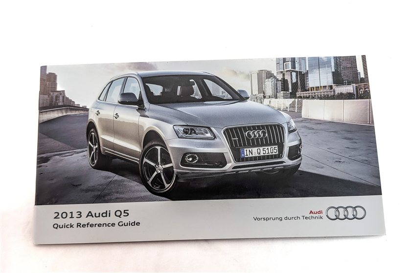 Thumbnail 3: 2013 AUDI Q5 (B8 8R) 2.0L (CPMA) ENGINE OWNER'S MANUAL BOOKLET SET/6 w/CASE