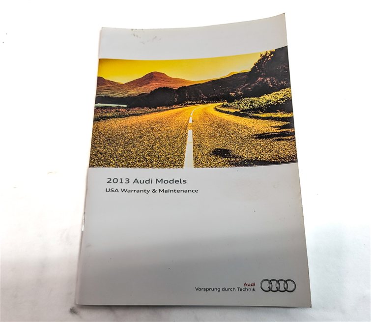 Thumbnail 4: 2013 AUDI Q5 (B8 8R) 2.0L (CPMA) ENGINE OWNER'S MANUAL BOOKLET SET/6 w/CASE