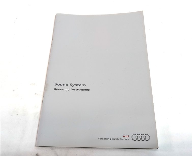 Thumbnail 5: 2013 AUDI Q5 (B8 8R) 2.0L (CPMA) ENGINE OWNER'S MANUAL BOOKLET SET/6 w/CASE