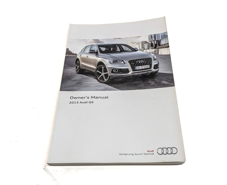 Thumbnail 6: 2013 AUDI Q5 (B8 8R) 2.0L (CPMA) ENGINE OWNER'S MANUAL BOOKLET SET/6 w/CASE