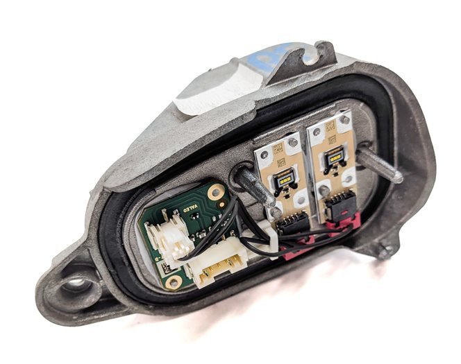 2013 AUDI Q5 (B8 8R) FRONT RIGHT PASSENGER DRL DAYTIME RUNNING LIGHT MODULE