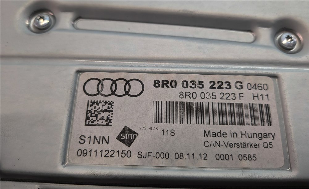 Thumbnail 7: 2011-2017 AUDI A4 Q5 S4 (B8 8K 8R) RADIO STEREO AUDIO AMP AMPLIFIER