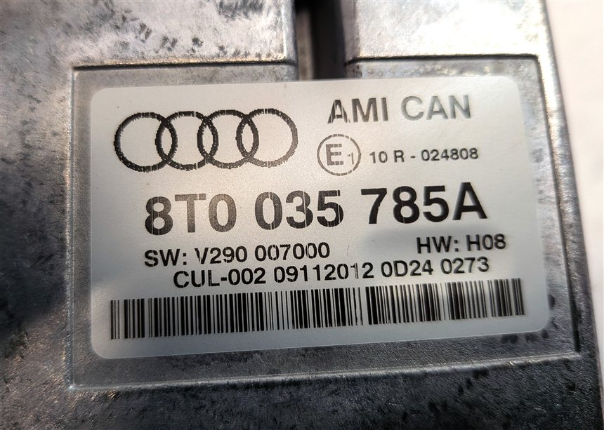 Thumbnail 6: 2009-2017 AUDI A4 S4 Q5 (B8 8K 8R) STEREO MMI MULTIMEDIA IPOD INTERFACE MODULE