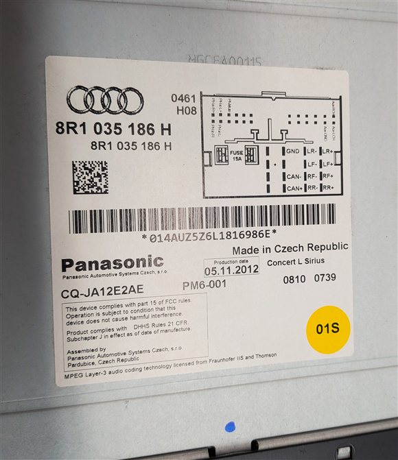 Thumbnail 9: 2013 AUDI Q5 (B8 8R) FRONT CENTER DASH RADIO CD SD MEDIA MMI HEAD CONTROL UNIT