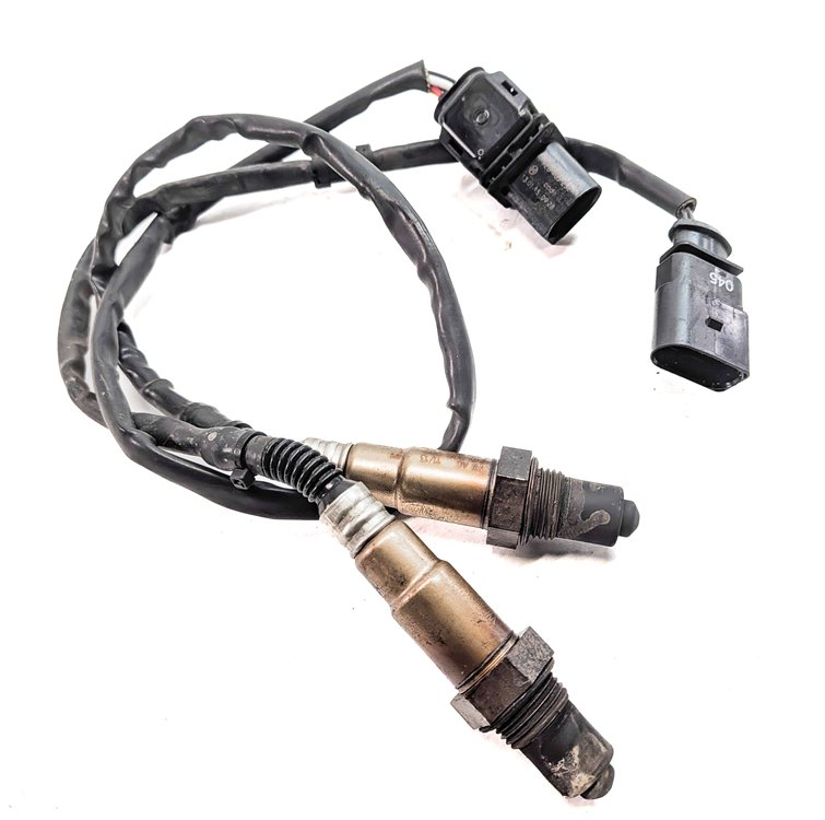 2013 AUDI Q5 (B8 8R) 2.0L (CPMA) ENGINE OXYGEN O2 LAMBDA PROBE WIRE SENSOR SET/2