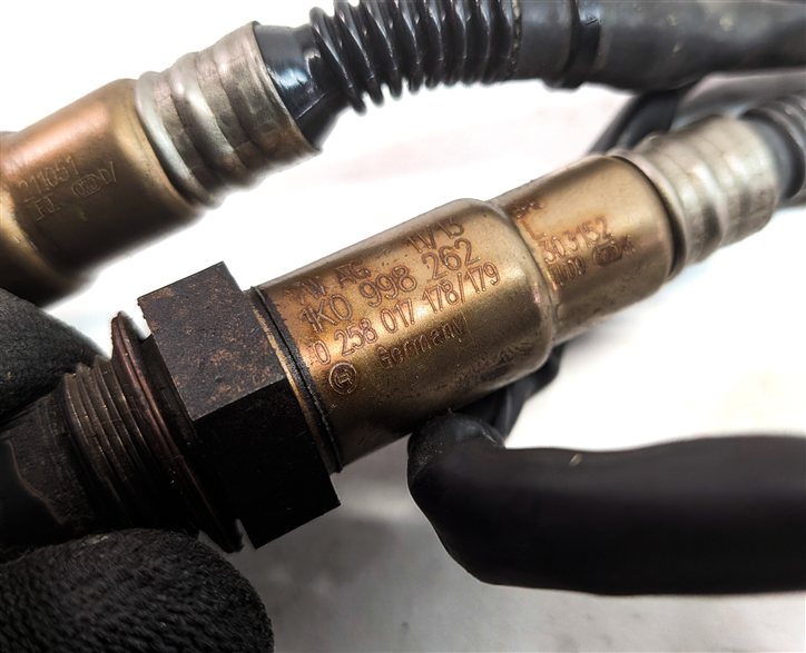 Thumbnail 7: 2013 AUDI Q5 (B8 8R) 2.0L (CPMA) ENGINE OXYGEN O2 LAMBDA PROBE WIRE SENSOR SET/2