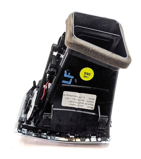 Thumbnail 5: 2013 AUDI Q5 (B8 8R) FRONT LEFT DRIVER DASH HEAT AIR AC HVAC VENT (Black)