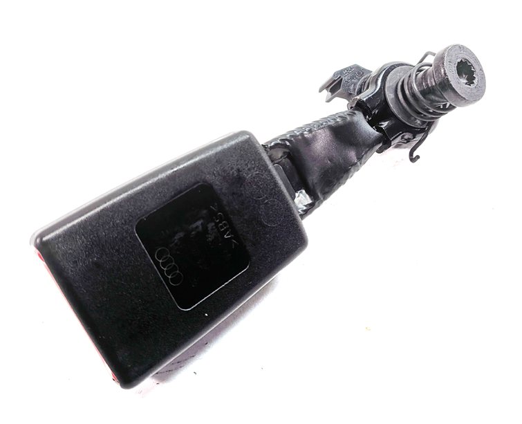 Thumbnail 8: 2013 AUDI Q5 (B8 8R) REAR LEFT CENTER RIGHT SEATBELT BUCKLE RECEIVER SET/3