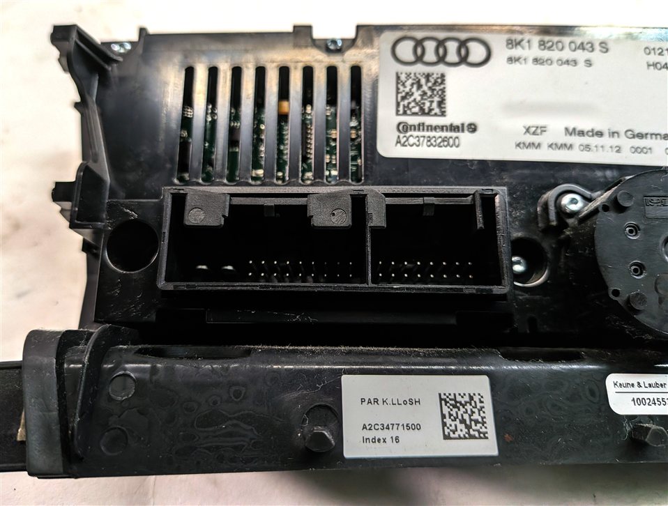 Thumbnail 9: 13-17 AUDI A4 S4 A5 S5 RS5 Q5 SQ5 (B8 8K 8T 8R) HEATER A/C TEMPERATURE CONTROL