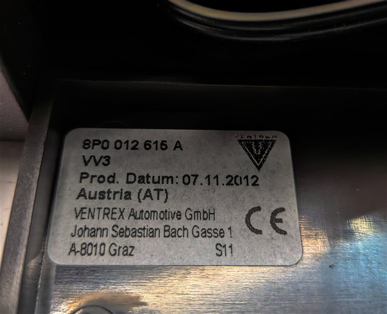 Thumbnail 5: 2013 AUDI Q5 (B8 8R) EMERGENCY ROADSIDE SPARE TIRE PUMP AIR COMPRESSOR