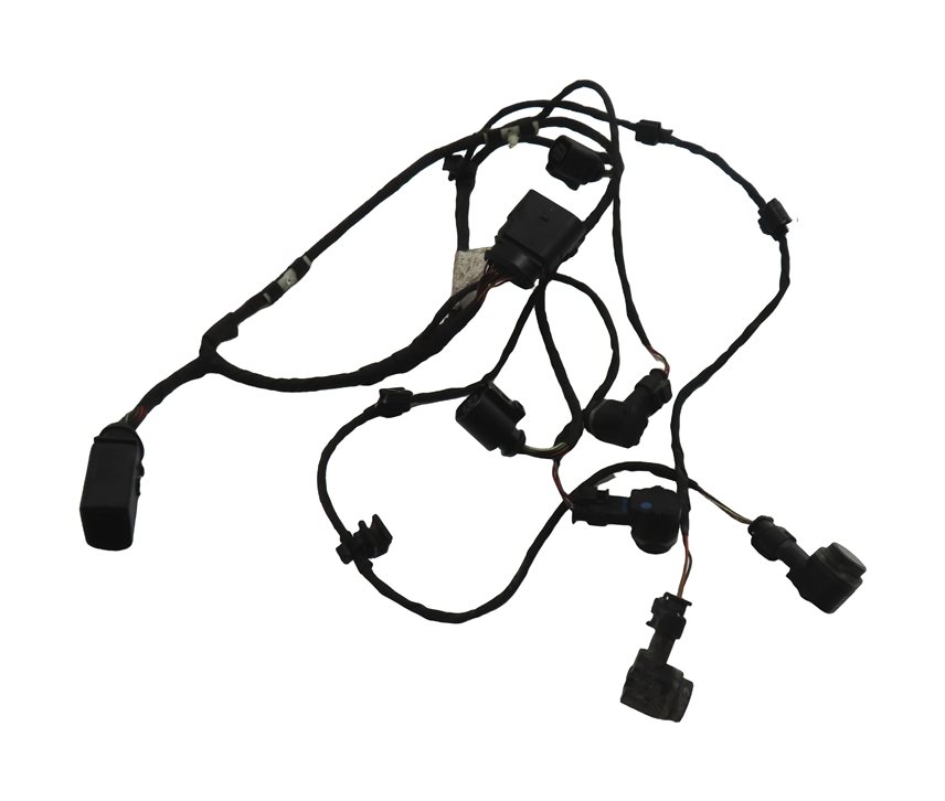 2011 AUDI Q7 (4L) REAR PARK ASSIST PDC DISTANCE CONTROL SENSOR SET/4 (Black)