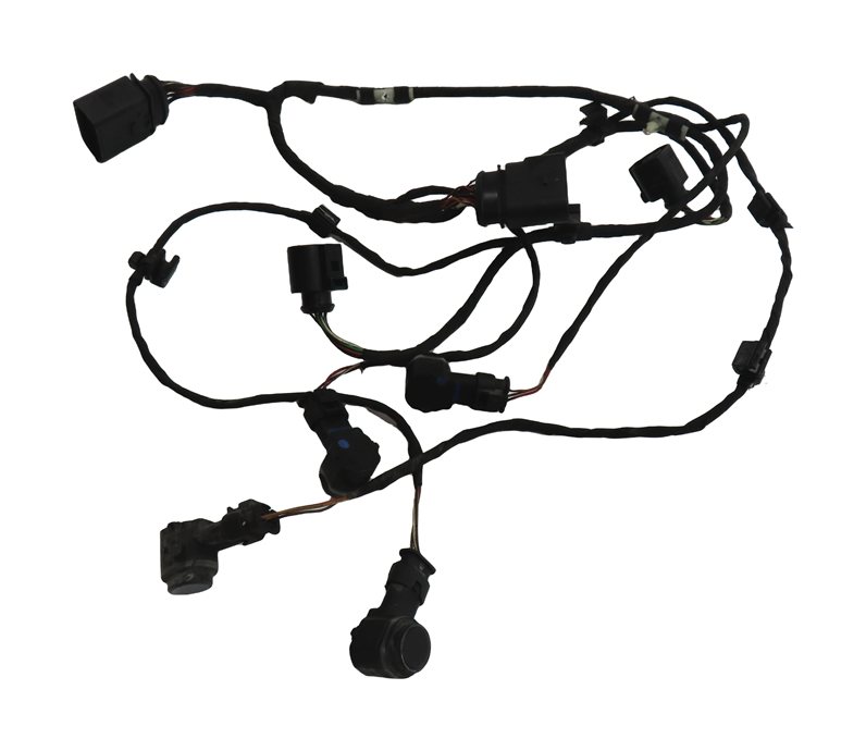 Thumbnail 2: 2011 AUDI Q7 (4L) REAR PARK ASSIST PDC DISTANCE CONTROL SENSOR SET/4 (Black)