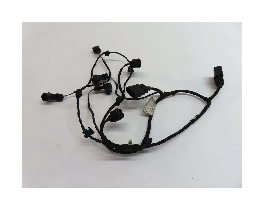 Thumbnail 3: 2011 AUDI Q7 (4L) REAR PARK ASSIST PDC DISTANCE CONTROL SENSOR SET/4 (Black)